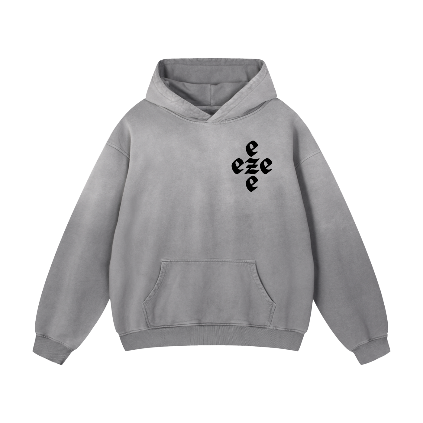 eze Heavyweight Sunfade Oversized Hoodie