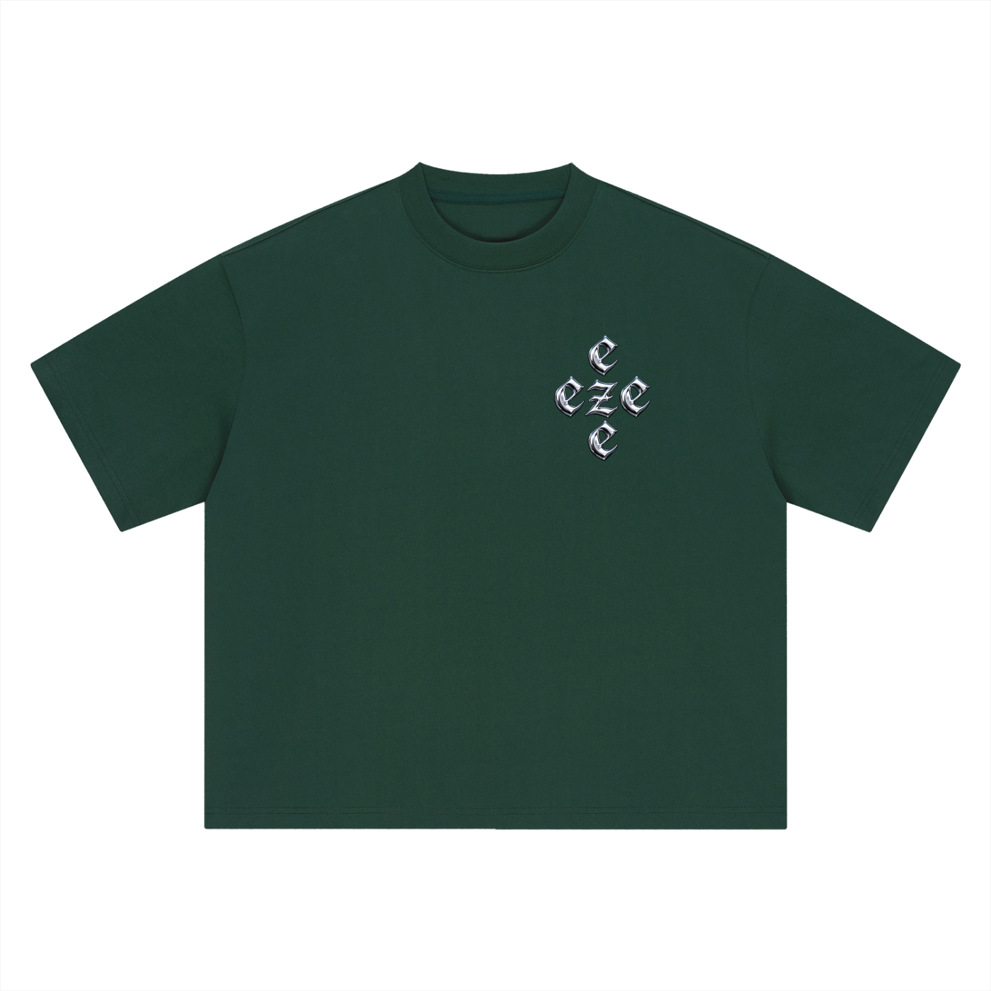 eze chrome Boxy Oversized T-Shirt