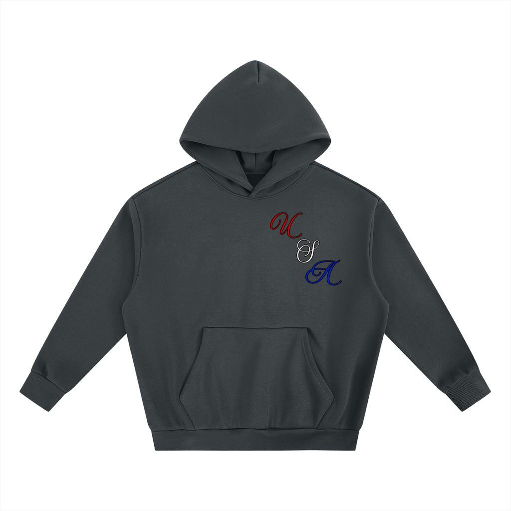 USA Essential Heavyweight Boxy Fleece Hoodie