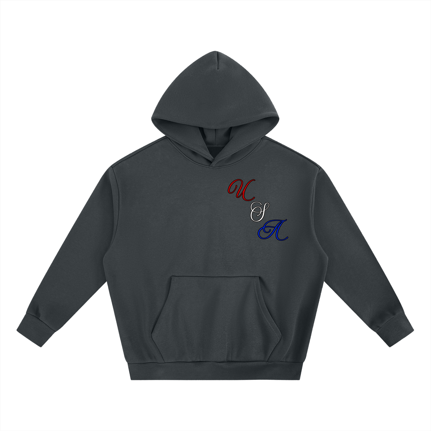 USA Essential Heavyweight Boxy Fleece Hoodie