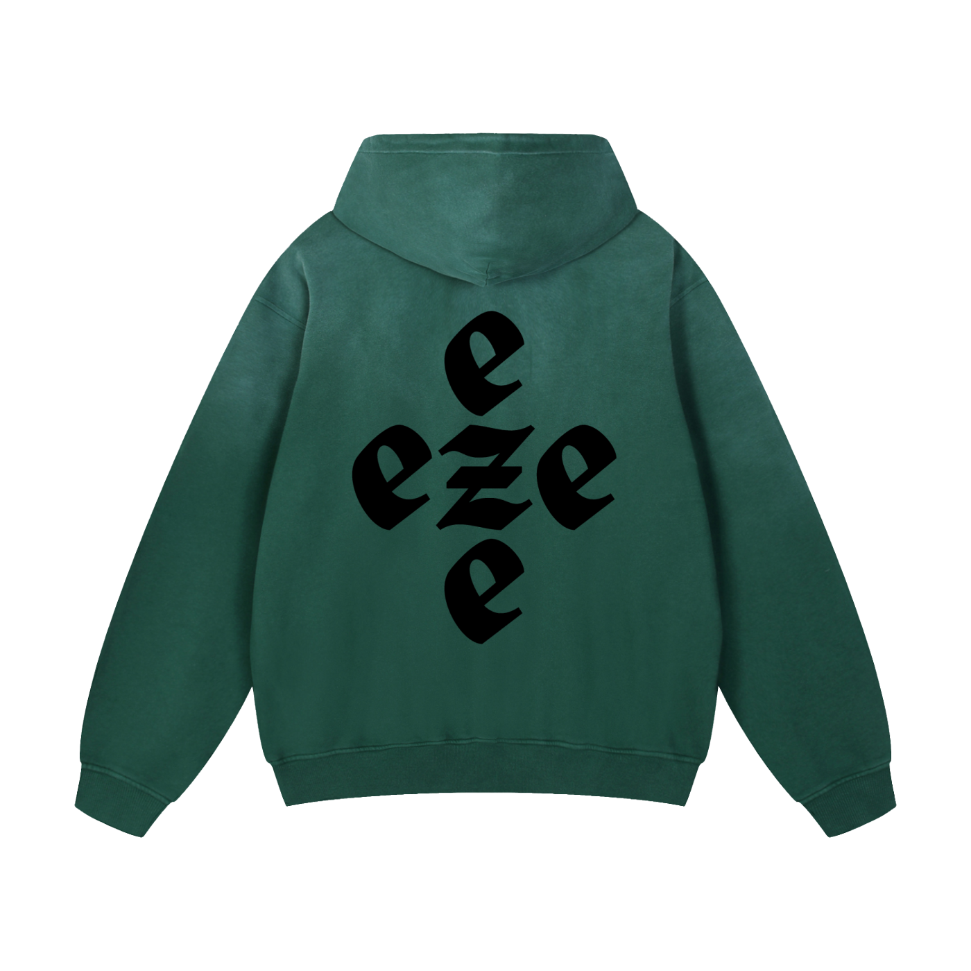 eze Heavyweight Sunfade Oversized Hoodie