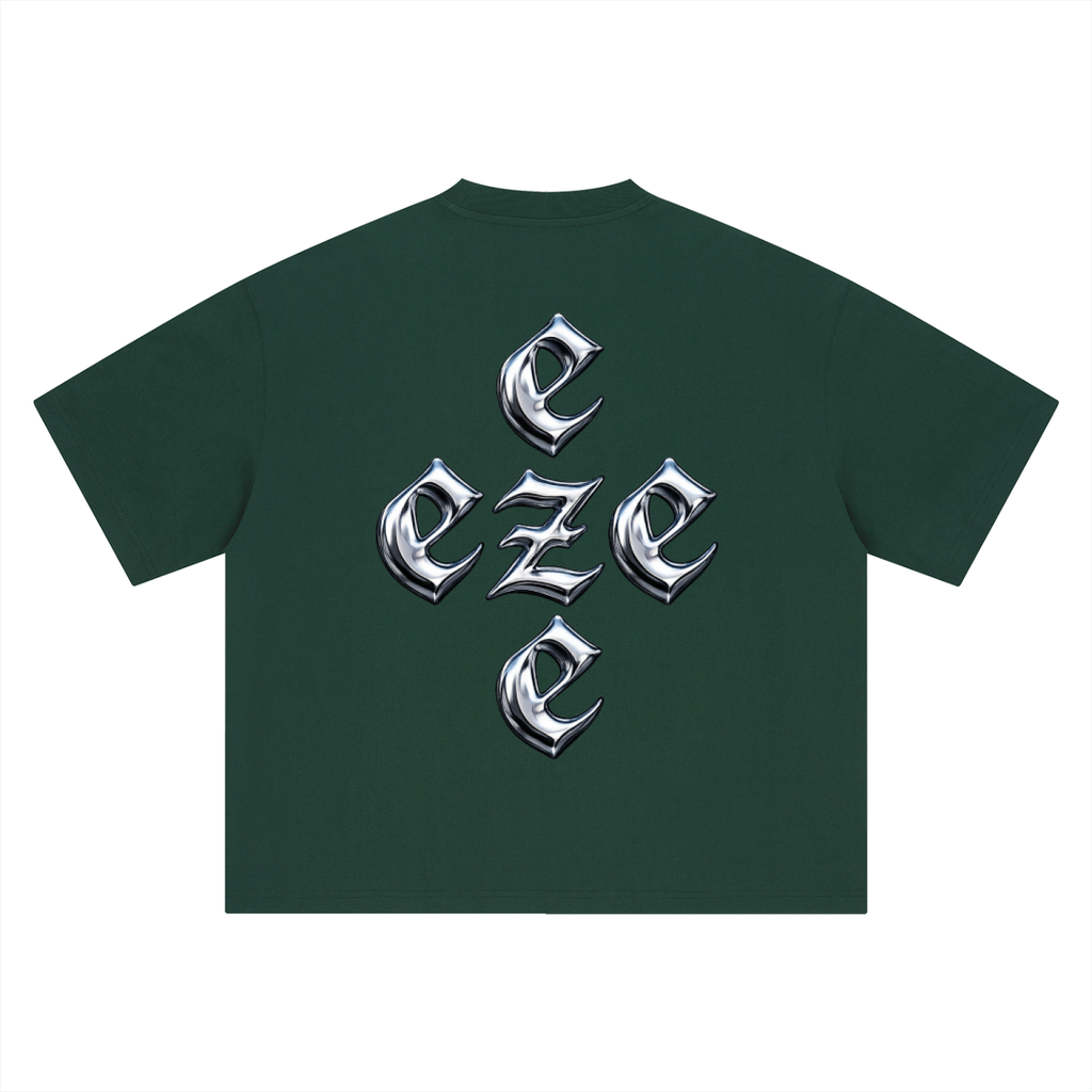 eze chrome Boxy Oversized T-Shirt