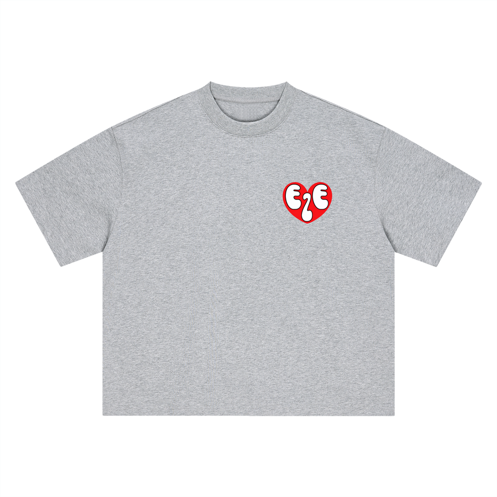 EZE Heart Boxy Oversized T-Shirt