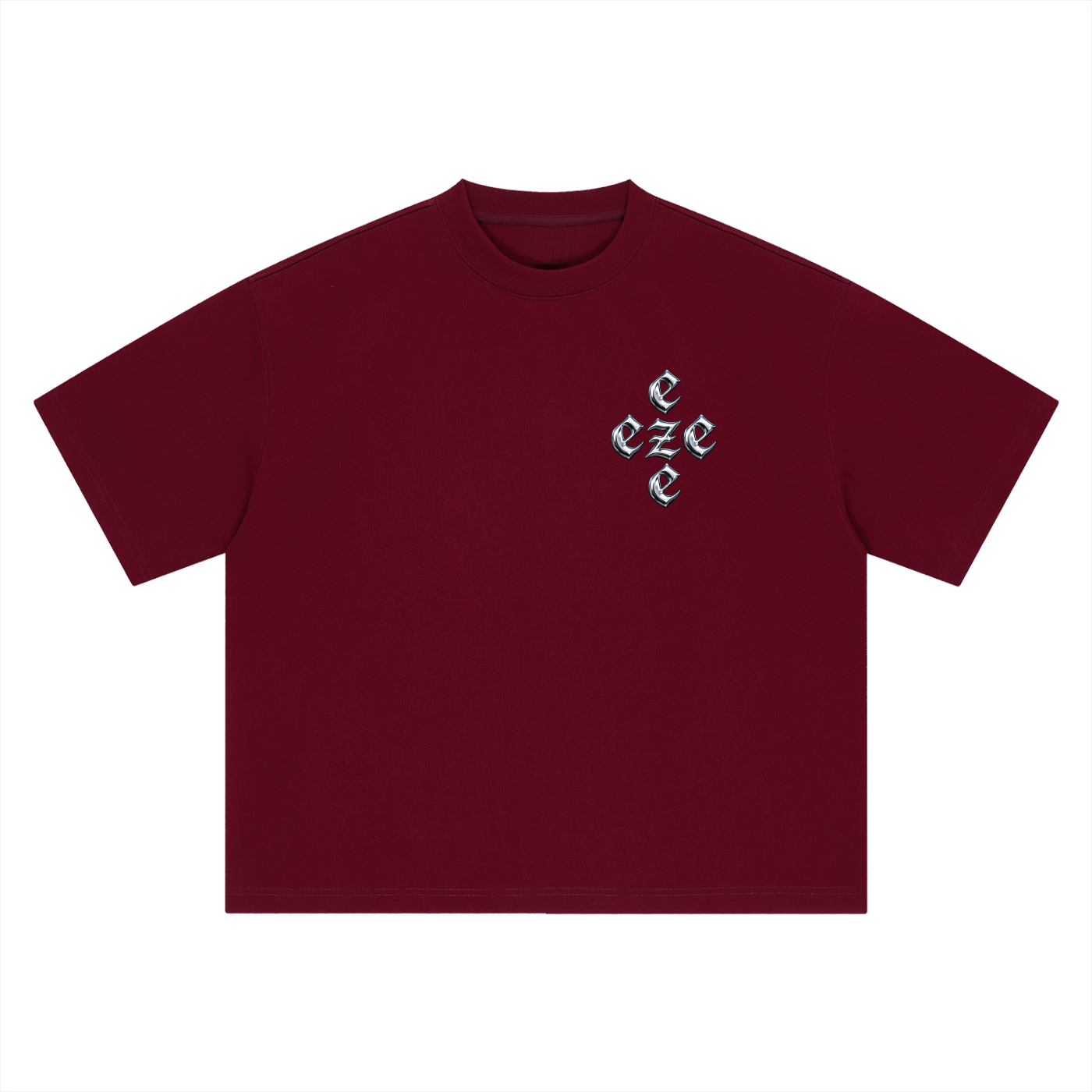 eze chrome Boxy Oversized T-Shirt