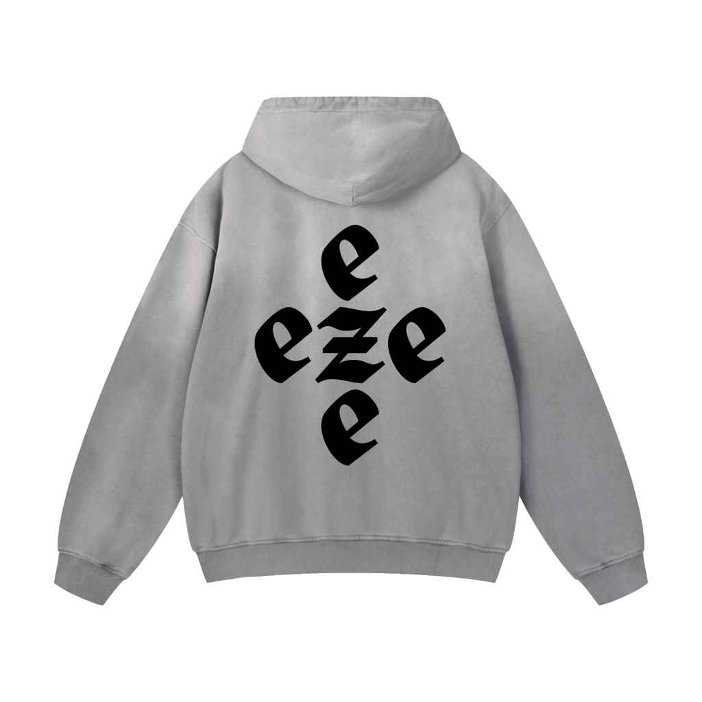 eze Heavyweight Sunfade Oversized Hoodie