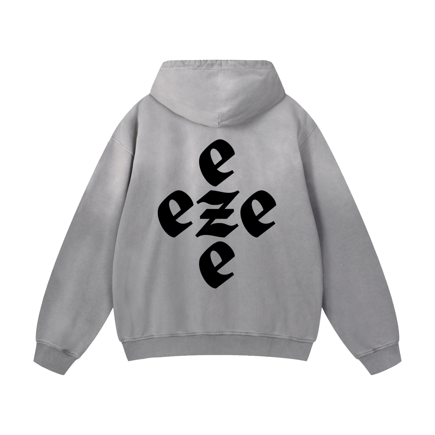 eze Heavyweight Sunfade Oversized Hoodie