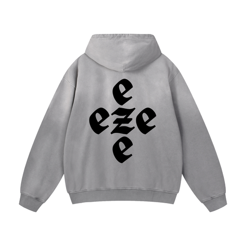 eze Heavyweight Sunfade Oversized Hoodie
