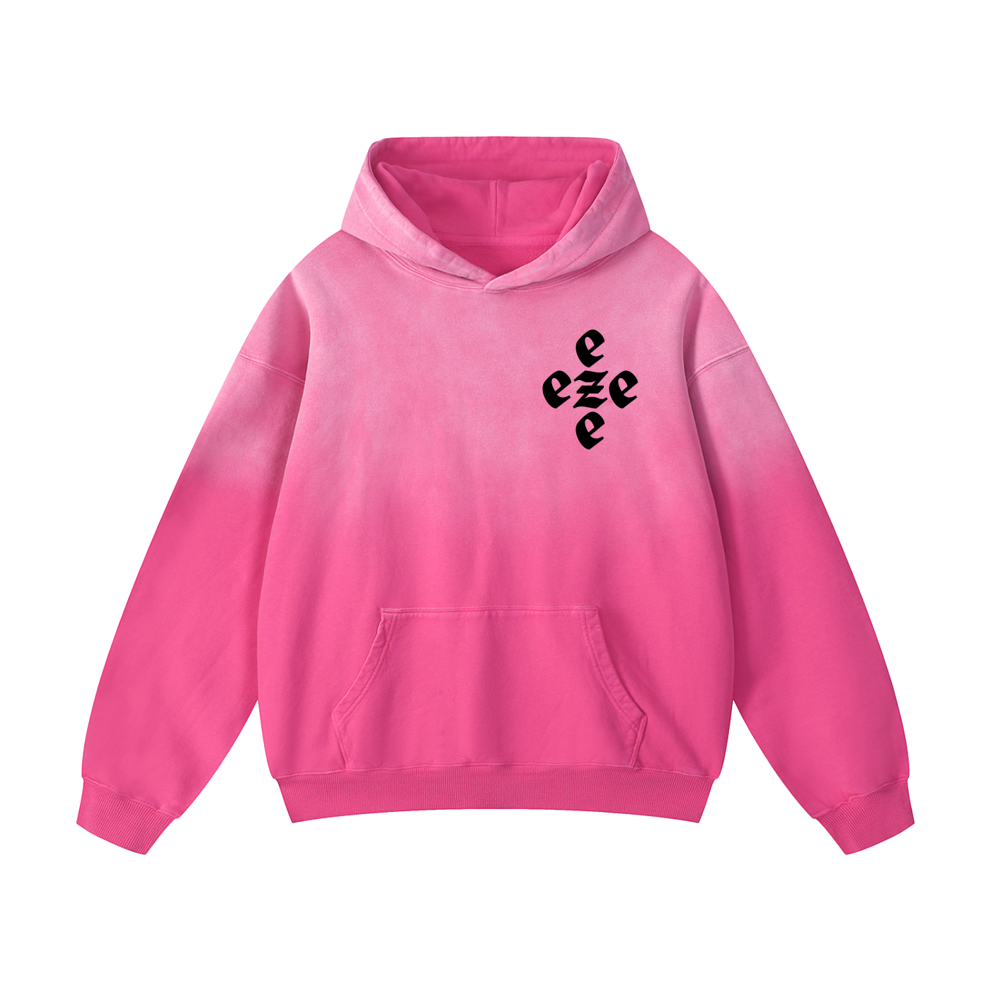 eze Heavyweight Sunfade Oversized Hoodie