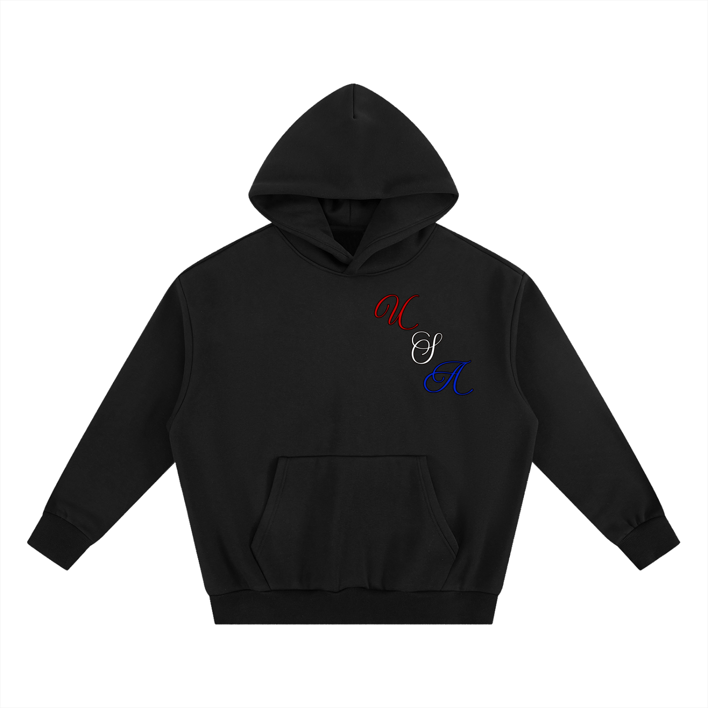 USA Essential Heavyweight Boxy Fleece Hoodie