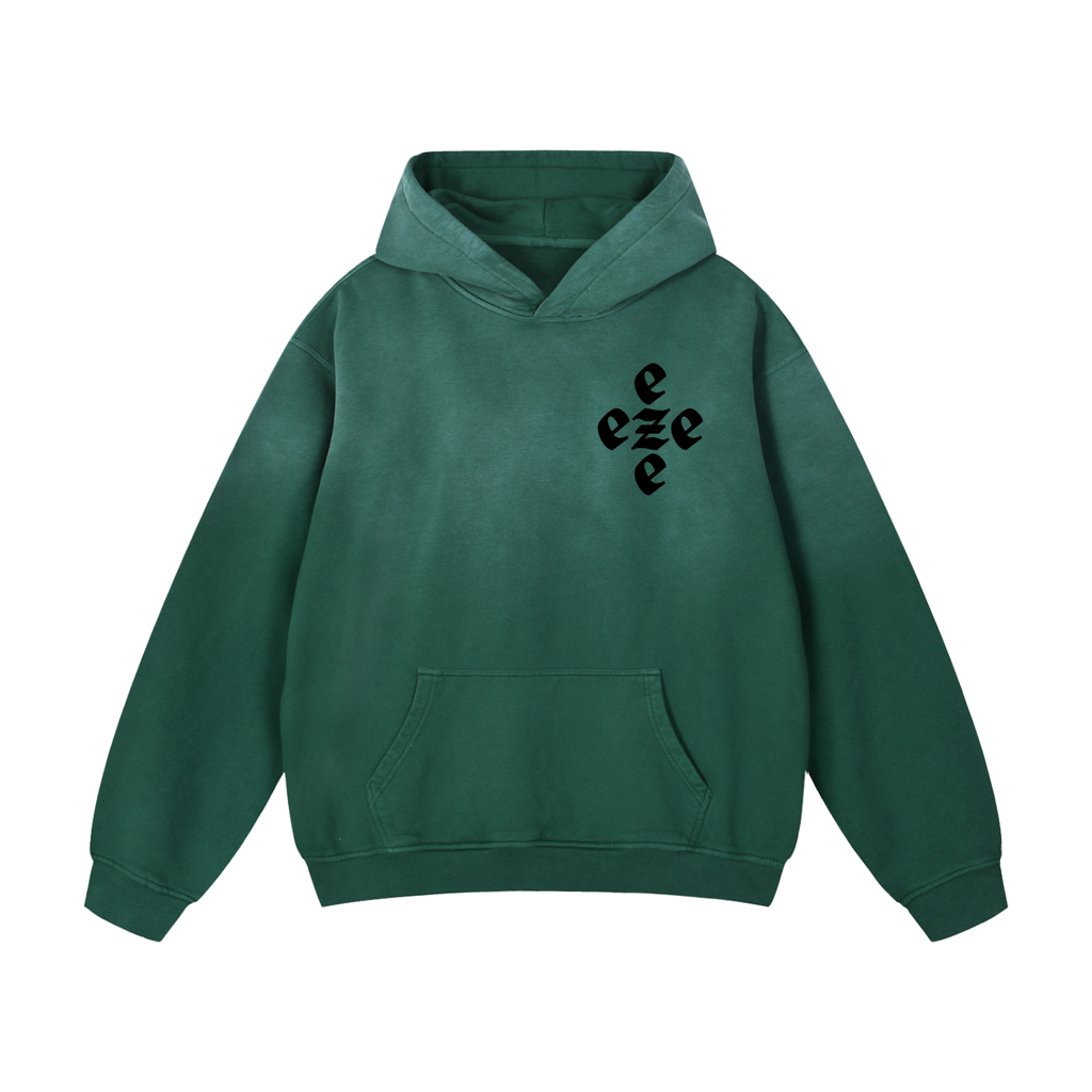 eze Heavyweight Sunfade Oversized Hoodie