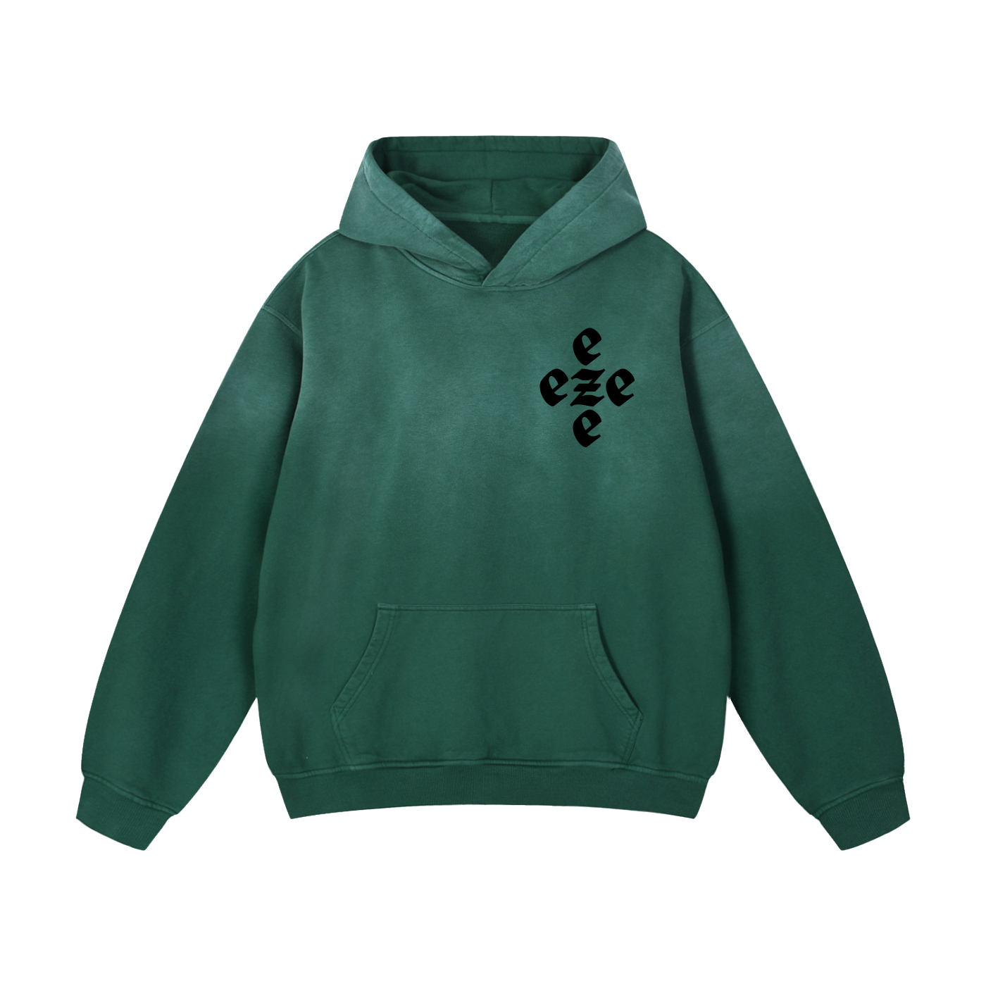 eze Heavyweight Sunfade Oversized Hoodie