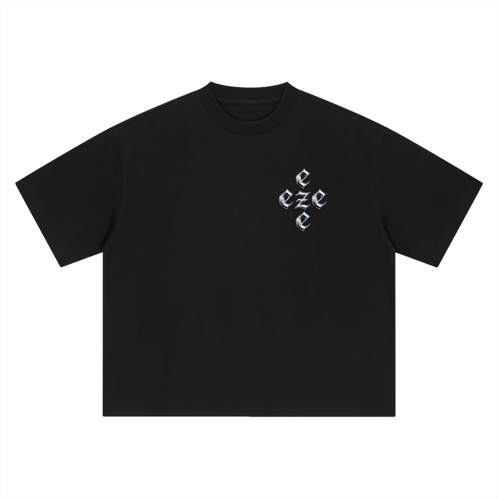 eze chrome Boxy Oversized T-Shirt