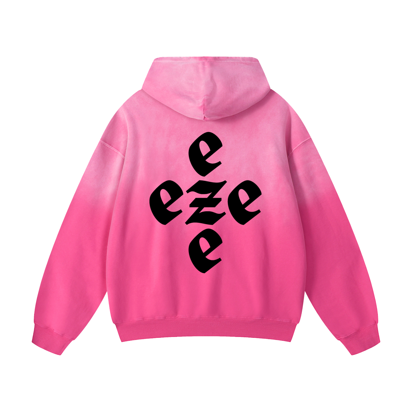 eze Heavyweight Sunfade Oversized Hoodie