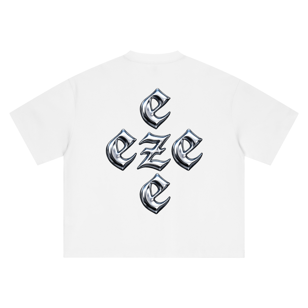 eze chrome Boxy Oversized T-Shirt